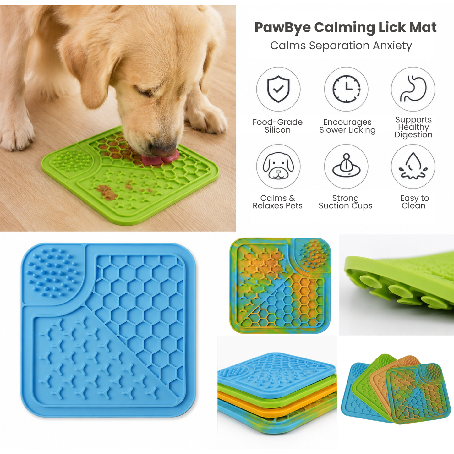 PawBye - Calming Lick Mat